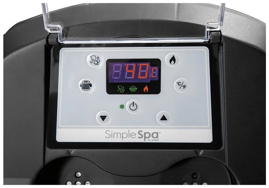 Intex | Vírivý bazén Pure Spa - Bubble HWS, modrý | 11400275