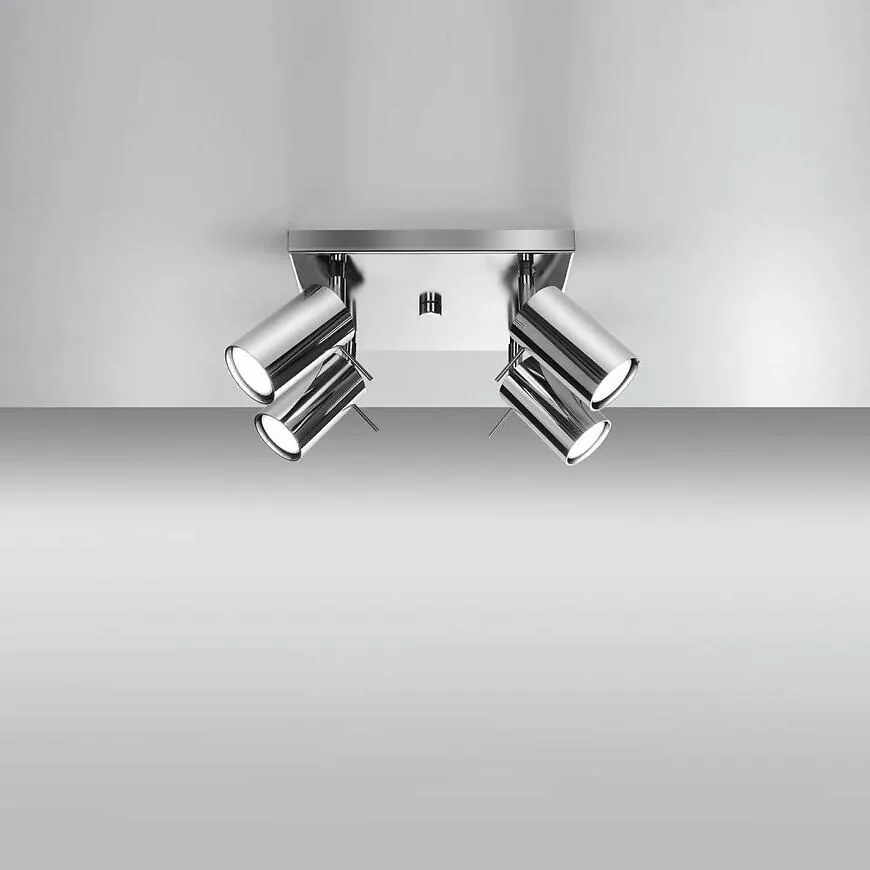 Stropné svietidlo bodové Oregon 4 A-0730 chróm