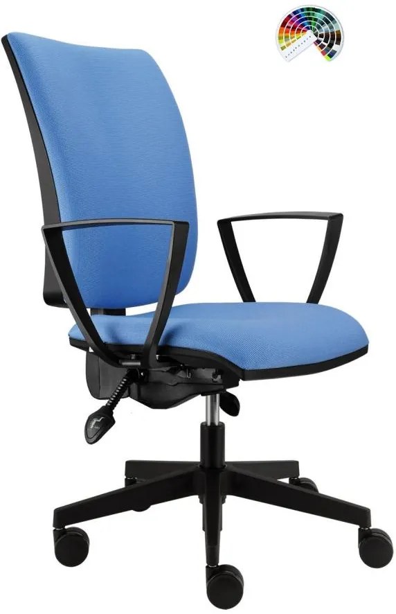 Kancelárska stolička LARA čalúnenie BONDAI, BOMBAY, FORTIS