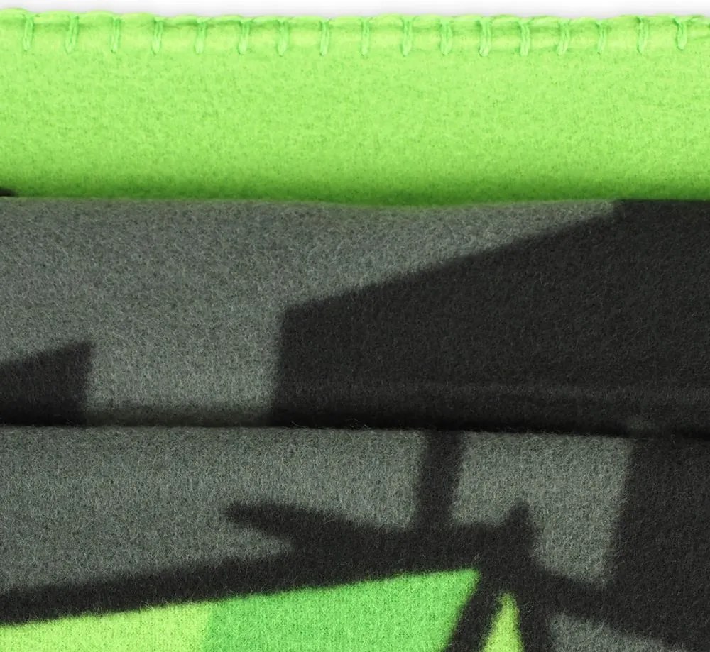 Jerry Fabrics Fleecová deka s motívom Minecraft - The Mobs | 100 x 150 cm