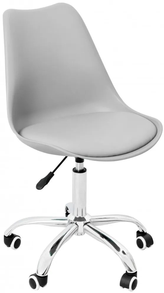 Kancelárska stolička sivá