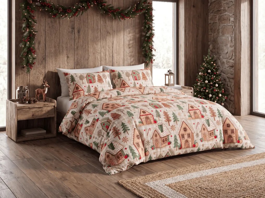 Obliečky z mikrovlákna GINGER HOME farebné Rozmer obliečky: 2 ks 70 x 90 cm | 200 x 220 cm