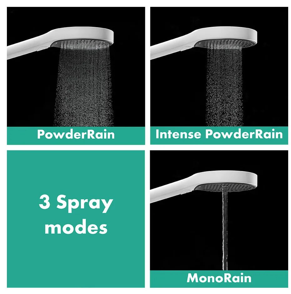 Hansgrohe Rainfinity, ručná sprchová hlavica 130, bronzová matná, HAN-26864140