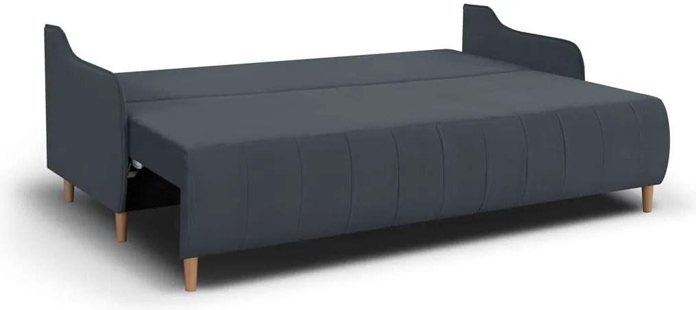 Rozkládací pohovka GALA Tmavě Šedá