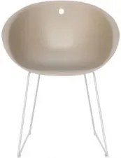 Plastová židle GLISS 920 (Světlá káva)  GLISS 920 Pedrali