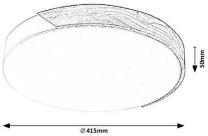 Rabalux MAPLE LED stropné svietidlo 3528