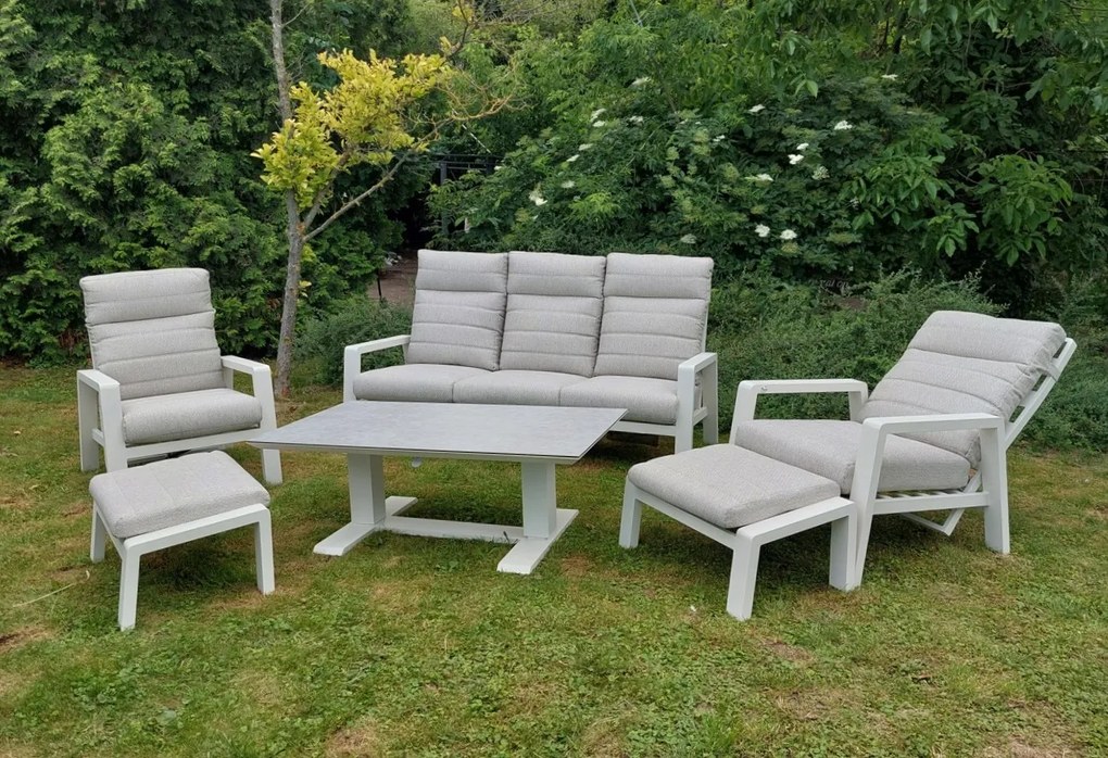 Polohovateľný hliníkový záhradný nábytok PIXY