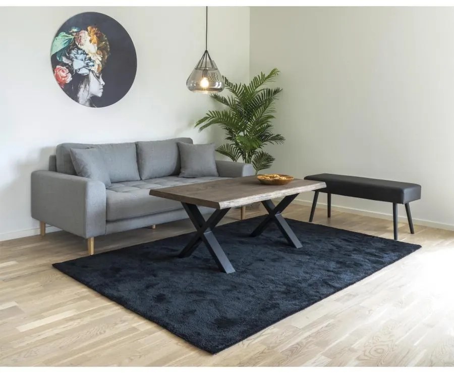 House Nordic - Elegantná 2-miestna pohovka LIDO LOUNGE 180 cm, svetlošedá