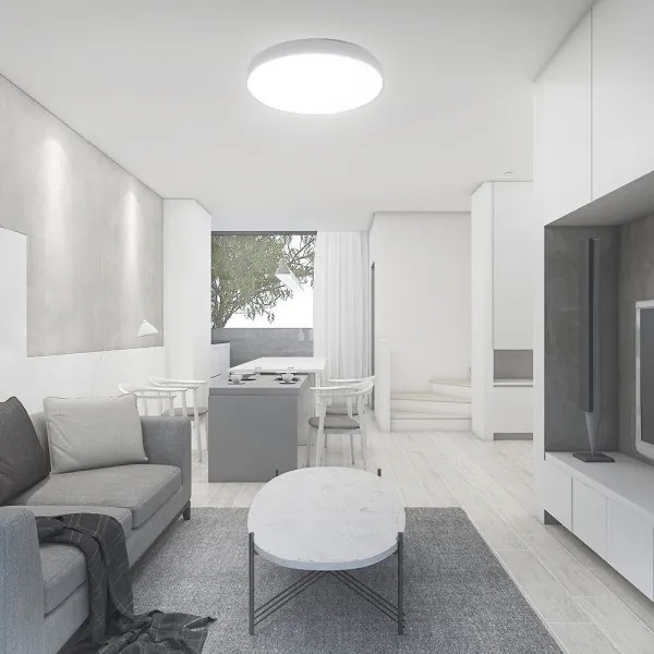 LED Stmievateľné stropné svietidlo LED/60W/230V 3000-6500K 49,5 cm biela + DO