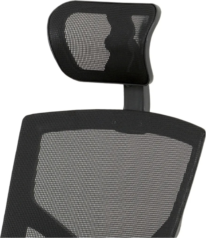 Sconto Kancelárska stolička PETER čierna