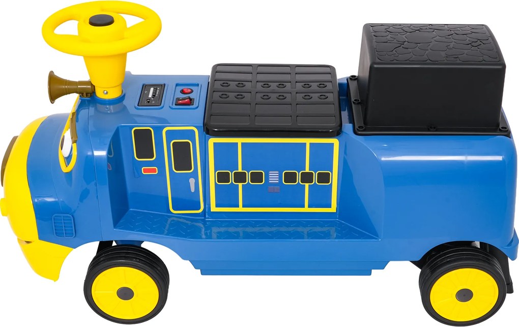 Ramiz Modrá vlaková lokomotíva Station Modrá