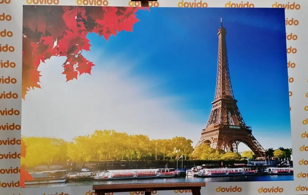 Obraz jesenný Paríž - 60x40