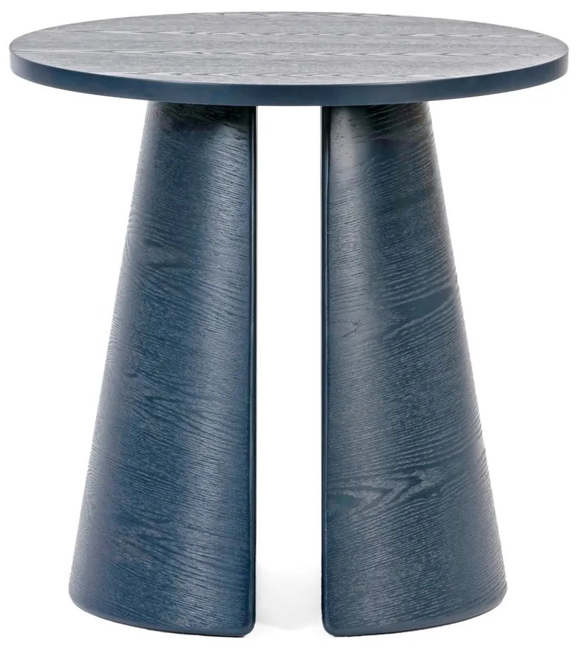 Modrý odkladací stolík Teulat Cep, ø 50 cm