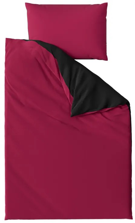 Bavlnené obliečky MONOCHROMATIC vínové Rozmer obliečky: 70 x 90 cm | 140 x 200 cm