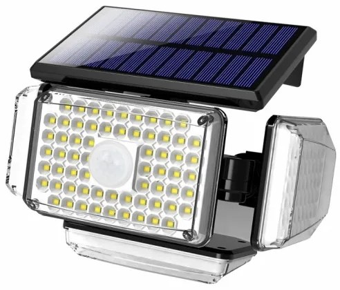 Immax 08481L - LED Solárne nástenné svietidlo so senzorom LED/5W/5,5V IP65