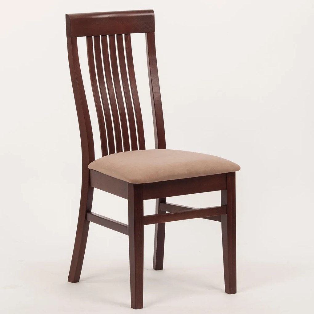 Stima Buková jedálenská stolička Takuna Vyberte odtieň ->: Buk, Vyberte látku ->: VELVET čierná 63