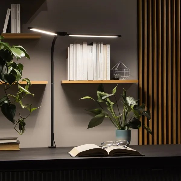 Brilagi - LED Stmievateľná stolná lampa USB VARIO LED/14W/5V 3000-6000K čierna