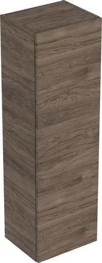 Geberit Smyle Square kúpeľňová skrinka vysoká 36x118x30 cm orech 500.361.JR.1
