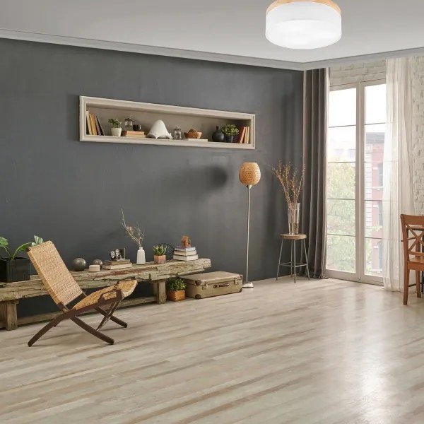 Brilagi - LED Stropné svietidlo BELLADONNA 3xE27/15W/230V pr. 50 cm biela/borovica