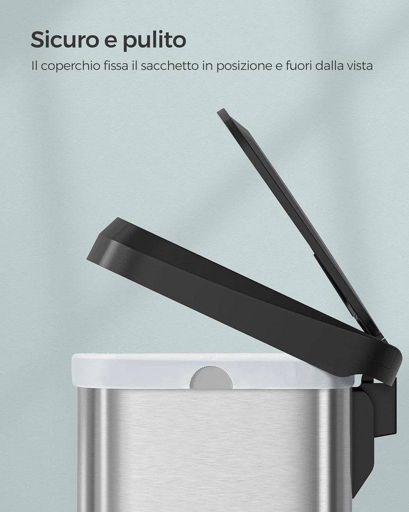 SONGMICS Odpadkový kôš 50 lSONGMICS LTB530E50