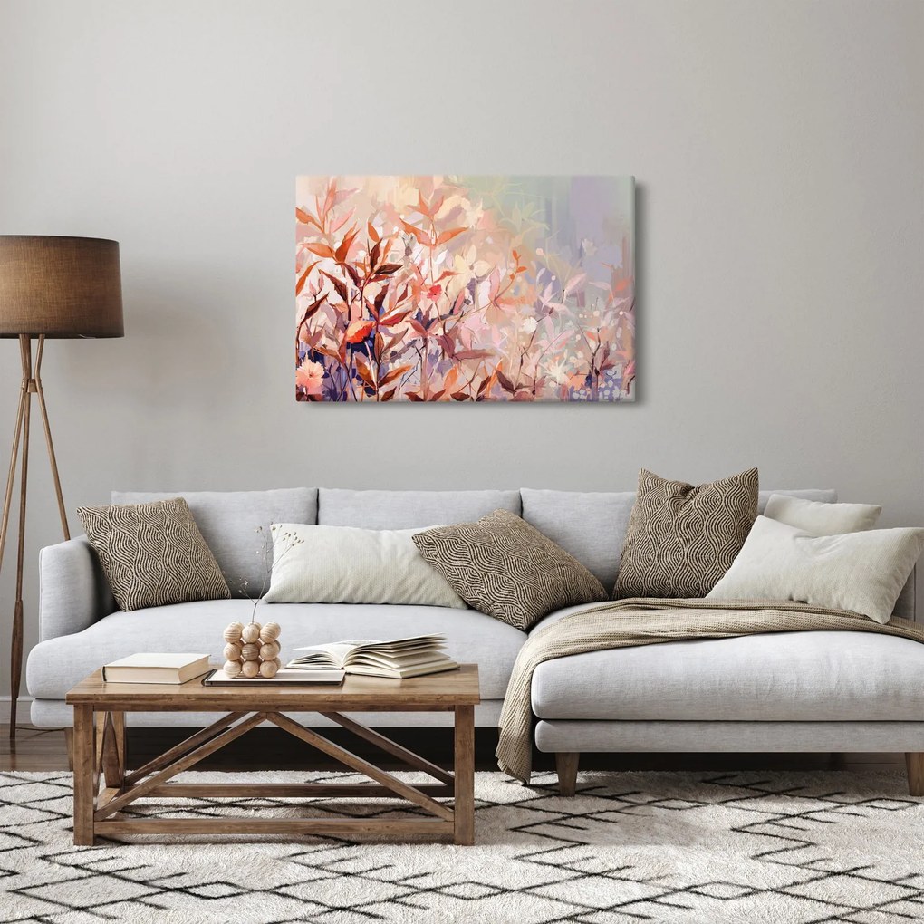 Obraz - Maľba pastelová jeseň (90x60 cm)