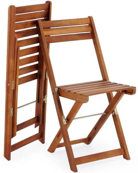 InternetovaZahrada - Drevený balkónový set 2+1