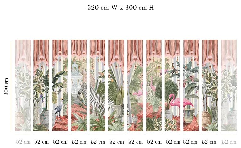 VLADILA Indoor Tropicality - tapeta