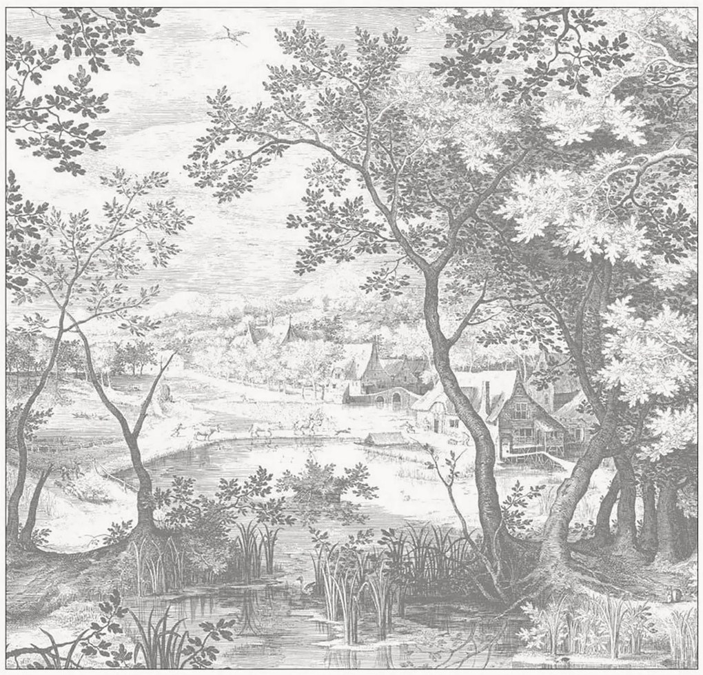 Vliesová tapeta Engraved Landscapes