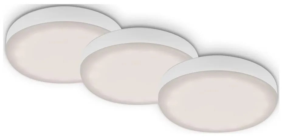 Briloner 7061-436 - SADA 3x LED Kúpeľňové podhľadové svietidlo LED/3W/230V IP44