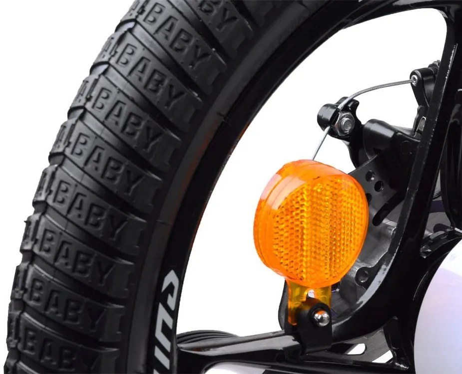 RoyalBaby Bicykel Royal Baby Bicycle 14 "Space Shuttle + RB14-22 - čierny