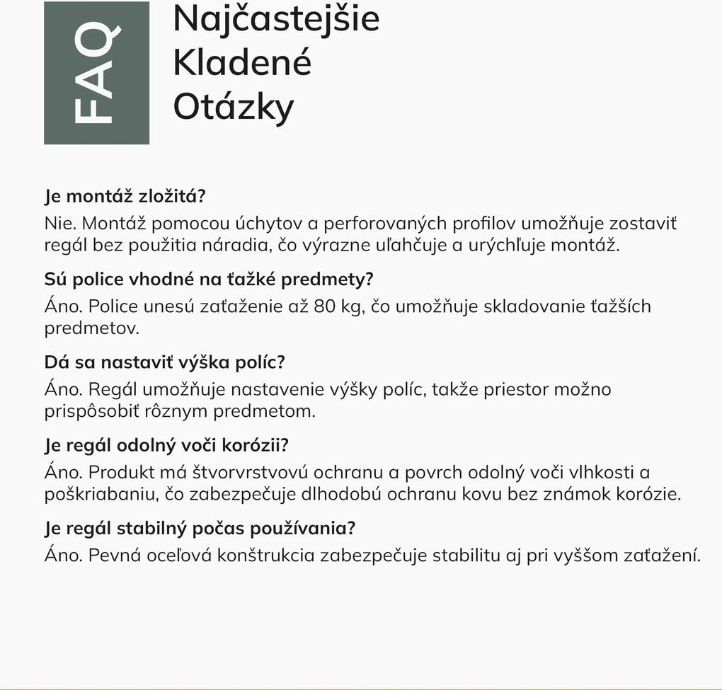 Kovový regál so zásuvkami, antracitový, 1800x800x420 mm: JOHNNY