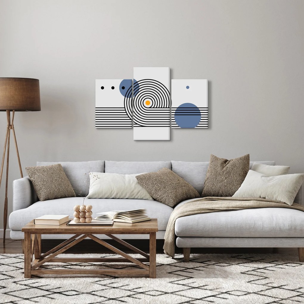Obraz - Minimalistická abstrakcia N⁰1 (90x60 cm)