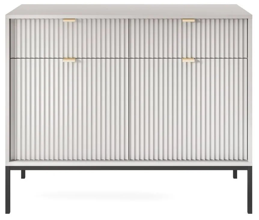 Komoda Nova sivá so zásuvkami (KSZ104)