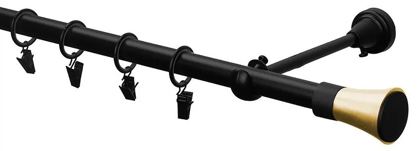 Garniža I promo fi 19 čierna 240cm vase