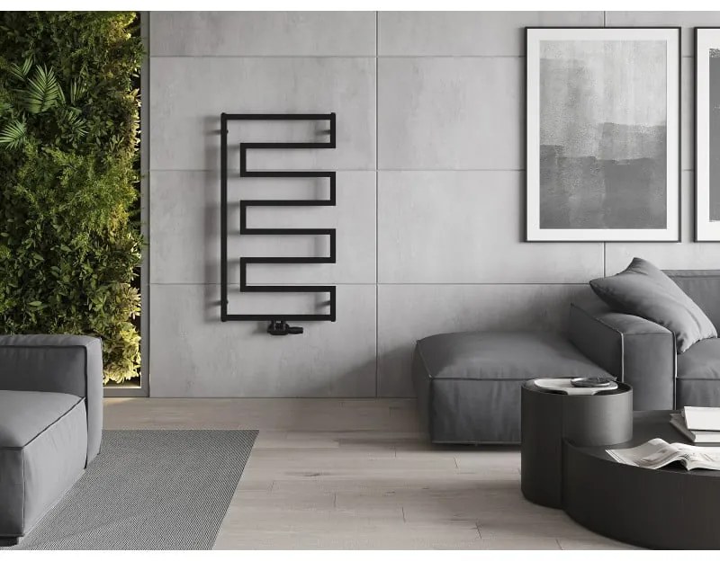 Mexen Florida, vykurovacie teleso 1080 x 600 mm, 358 W, čierna, W206-1080-600-00-70