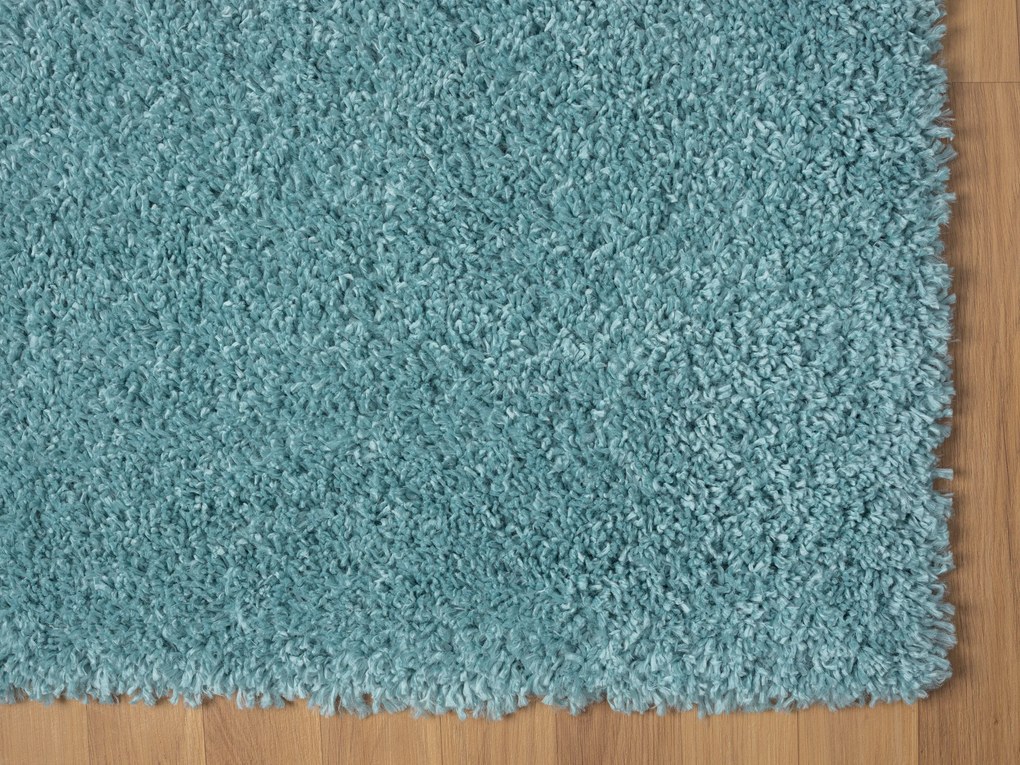 Behúň My Shaggy hellblau, 80x250, modrá, chodba / predsieň, My Flair