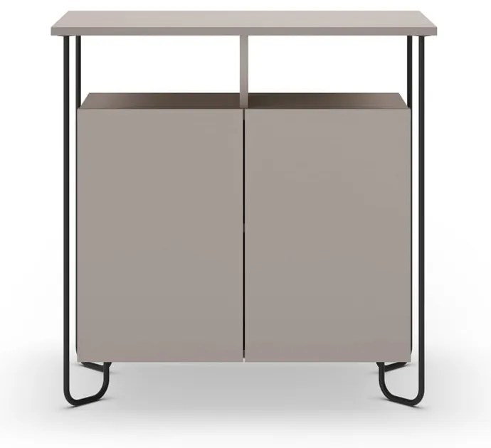 Sivo-béžová skrinka 80x80 cm Dilly – Marckeric