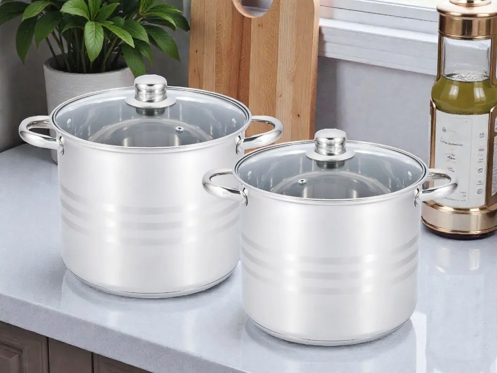 Sada kuchynských hrncov 10,6L + 12,9 L