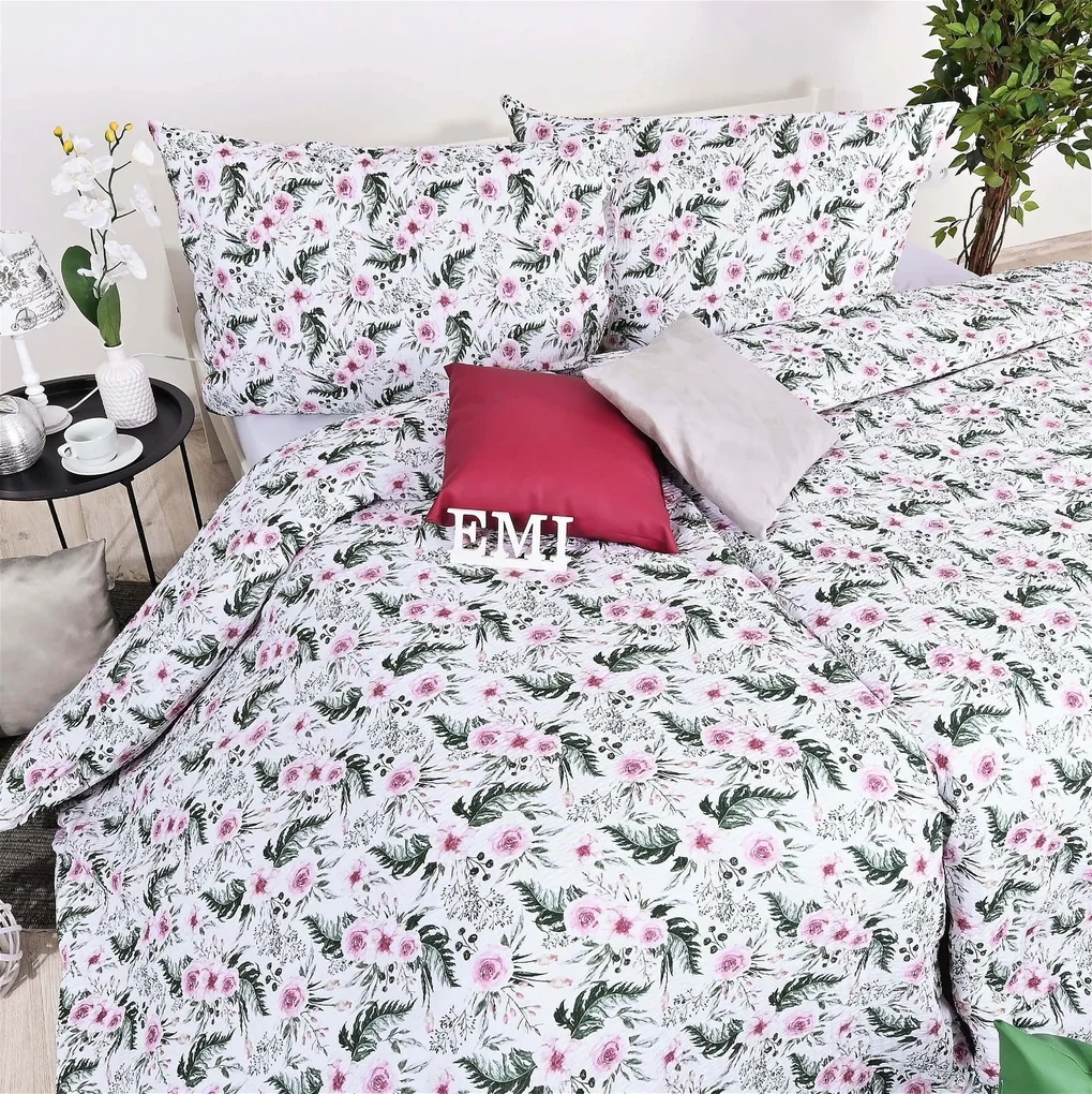 Obliečky krepové Daisy EMI: Štandardný set jednolôžko obsahuje 1x 140x200 + 1x 70x90
