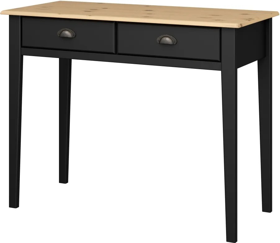 Odkladací stôl Lender, 95 cm, čierna