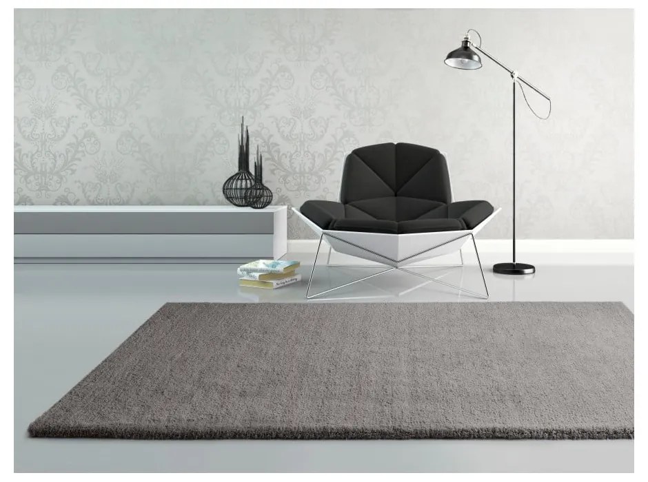Sivý koberec Universal Shanghai Liso Gris, 140 × 200 cm