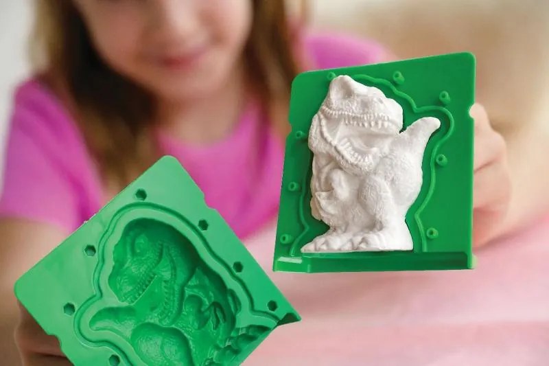 Sadrové odliatky - 3D dinosaury