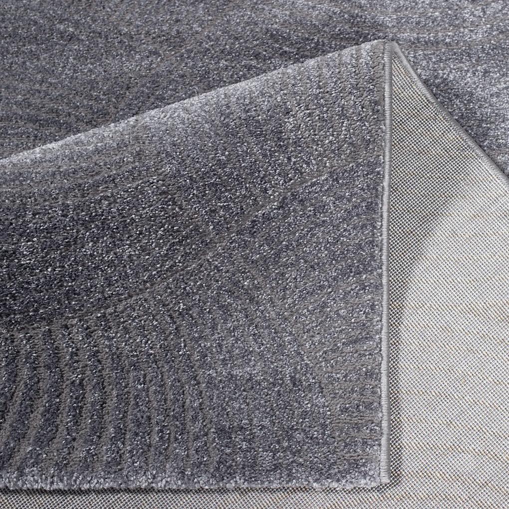 Dekorstudio Jednofarebný koberec FANCY 904 - sivý Rozmer koberca: 160x230cm