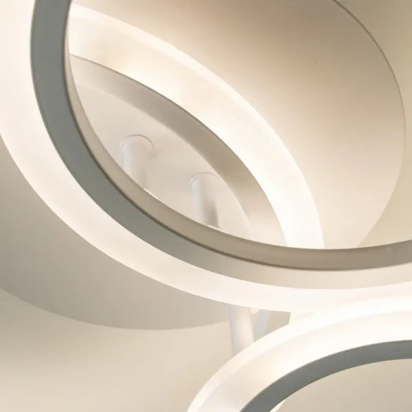 Brilagi - LED Stmievateľný prisadený luster ORBITS LED/40W/230V 3000-6500K biela + DO