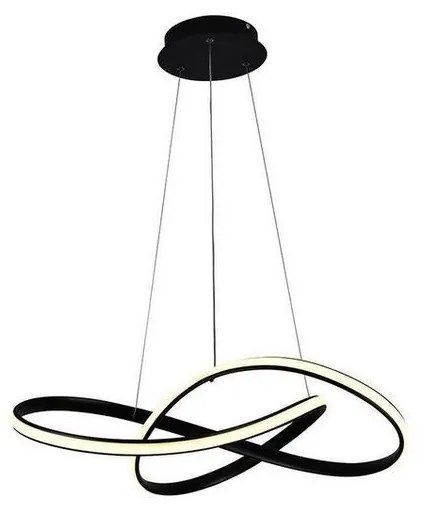 LED Stmievateľný luster na lanku LED/70W/230V 3000-6500K + diaľkové ovládanie