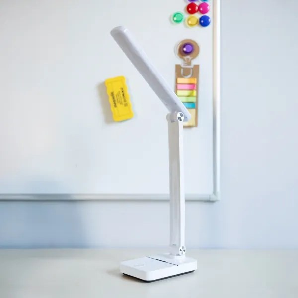 Zuma Line 1949-WH-LED Nabíjacia stolná lampa LED/8W/1200 mAh 3000/4500/6000K biela