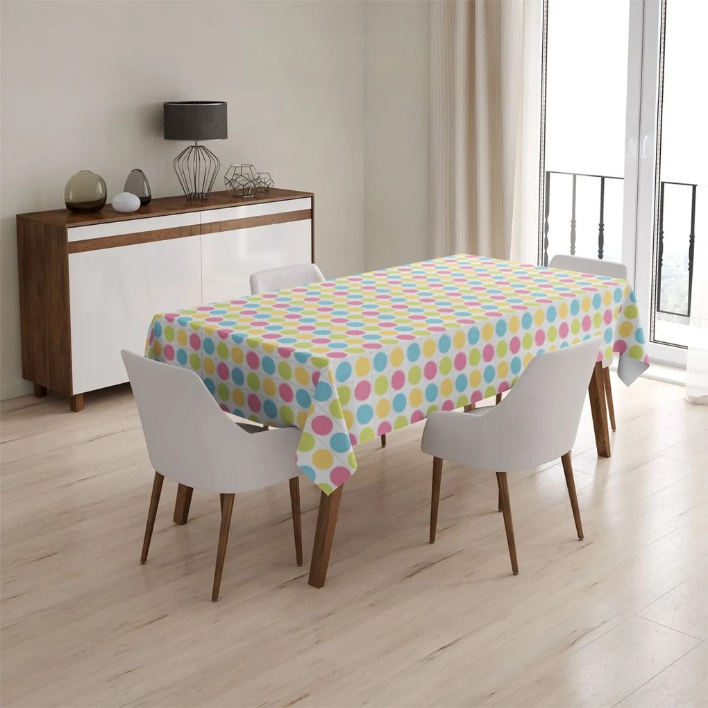 Sablio Obrus Veselé Farebné bodky - 145x240 cm