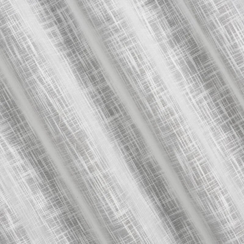 Dekorstudio Záves LIREN na dekoračných krúžkoch 140x250 cm - biely
