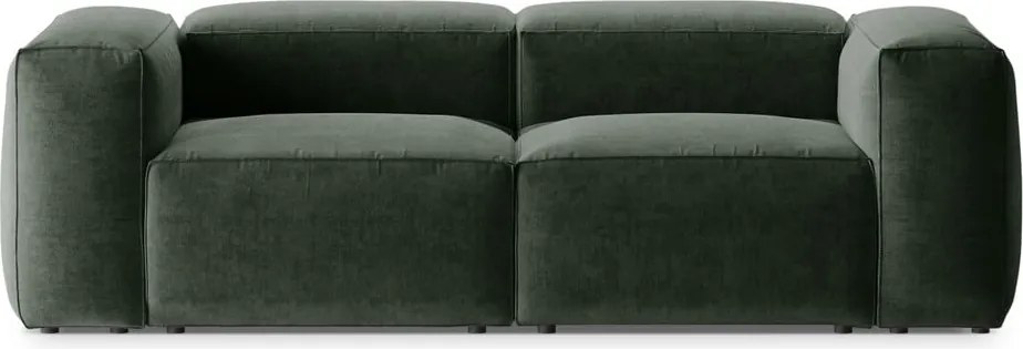 Zelená pohovka 224 cm Bergamo – Cosmopolitan Design