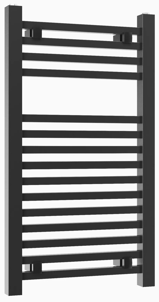 Gamma Erga Proper, vykurovacie teleso 800x450 mm, 428W, čierna, ERG-LAV-PROP-8045-BK